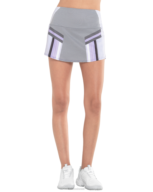 נשים פייזלי חצאית הדפסה-13 אינץ' Z2PR373 K-Swiss לבוש