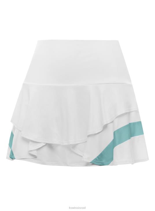 נשים מלאך לבן חצאית גל-13 אינץ' Z2PR548 K-Swiss סגנון חיים