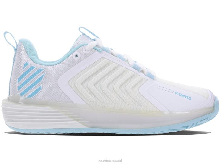 נשים זוהר לבן/כחול אולטרהשוט 3 Z2PR231 K-Swiss נעליים