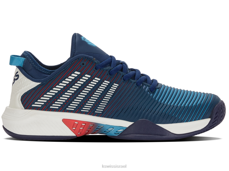 גברים אופל כחול/בלאן דה בלאן/סוכרייה על מקל היפרקורט העליון Z2PR14 K-Swiss נעליים