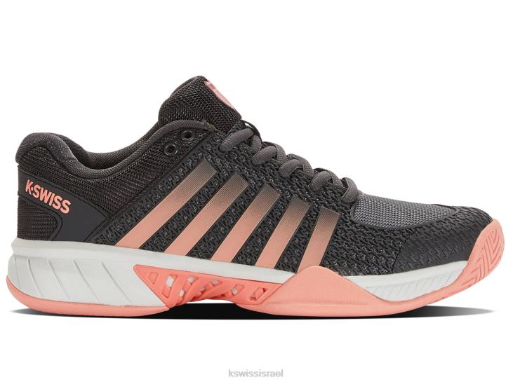 נשים אספלט/פלדה אפור/אפרסק כדור חמוץ קל אקספרס Z2PR224 K-Swiss נעליים