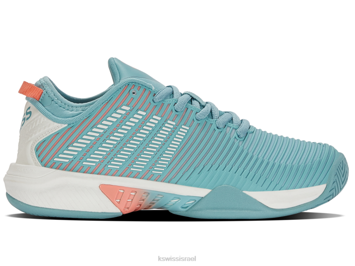 נשים כחול נילוס/בלאן דה בלאן/פרח מדברי היפרקורט העליון Z2PR232 K-Swiss נעליים