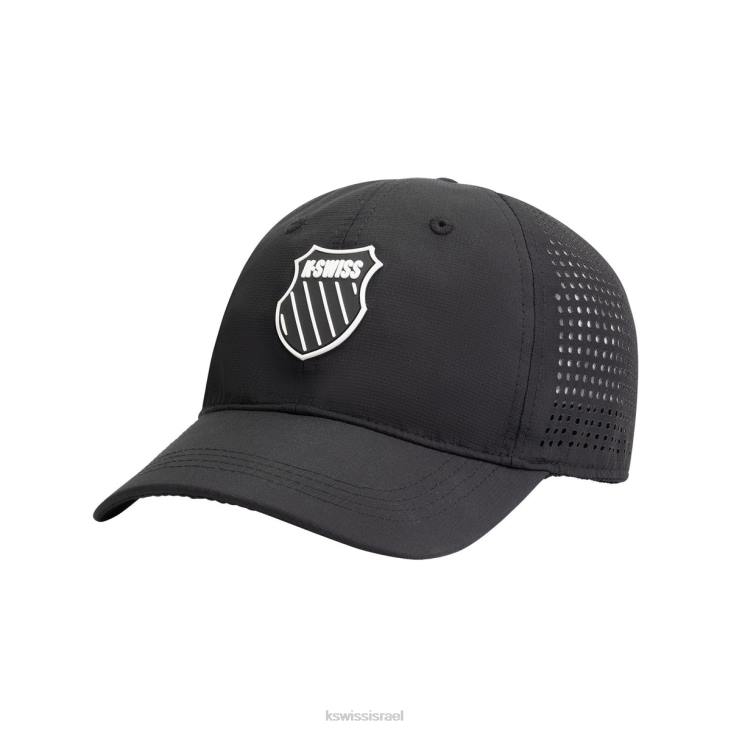 לִשְׁנֵי הַמִינִים שחור כזפת כובע רשת Z2PR392 K-Swiss כּוֹבַע