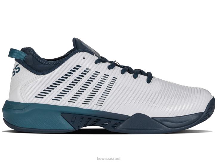 גברים לבן/בריכה משקפת/כחול קולוניאלי היפרקורט העליון Z2PR442 K-Swiss סגנון חיים