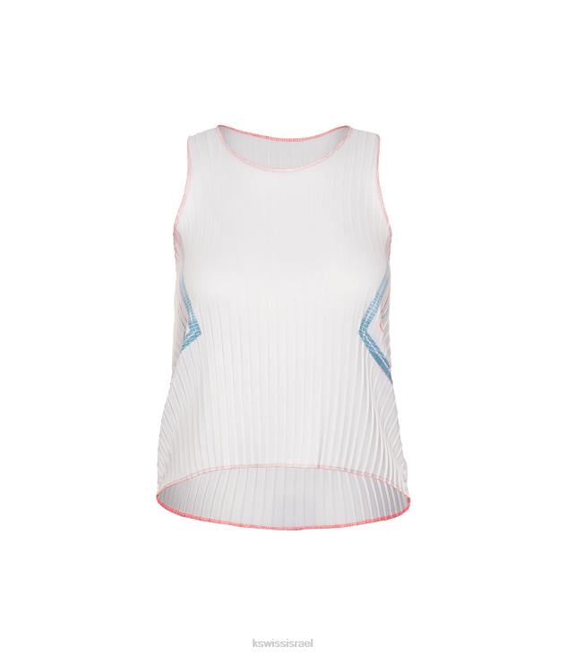 נשים לבן מחטב מיכל קפלים Z2PR575 K-Swiss לבוש