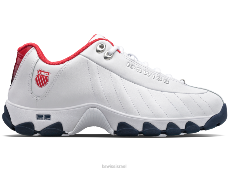 גברים לבן / אדום / נייבי / ג'ל st329 Z2PR117 K-Swiss נעליים